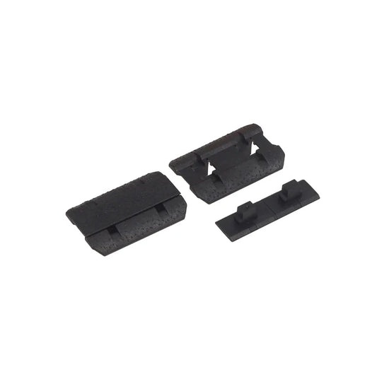 DOUBLE BELL  M-Lok レイルカバー 12個セット (HM0449)-ブラック