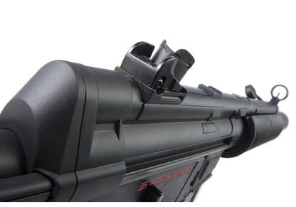 ICS MP5 SD6 CES 伸縮式ストック付き電動エアソフトライフル - ブラック
