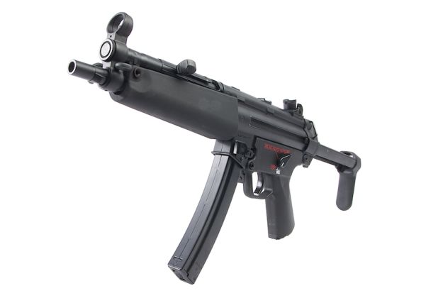 ICS MP5A5 CES 伸縮式ストック付き電動エアソフトライフル - ブラック
