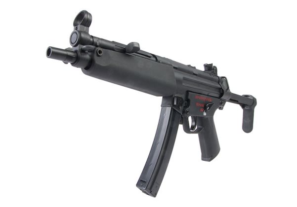 ICS MP5 A5 CES-P S3 伸縮式ストック エアソフト電動ガン (SSS V2 電子トリガー) - ブラック
