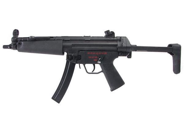 ICS MP5 A5 CES-P S3 伸縮式ストック エアソフト電動ガン (SSS V2 電子トリガー) - ブラック
