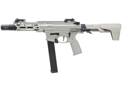 ICS CXP-MARS PDW9 S3 エアソフト M4 9mm AEGライフル（ショートストロークトリガー） - グレー
