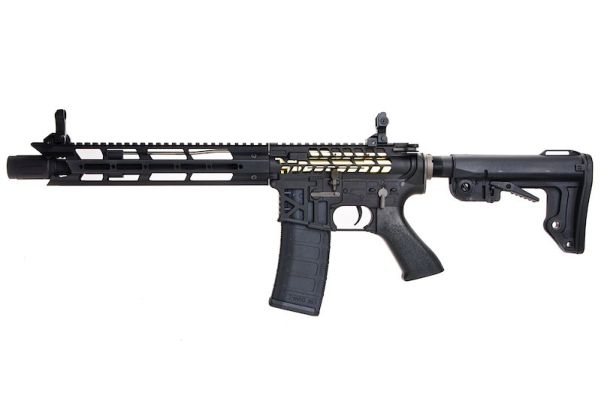 King Arms M4 TWS M-Lok バージョン2 カービン エアソフト M4 AEG ライフル - ブラック
