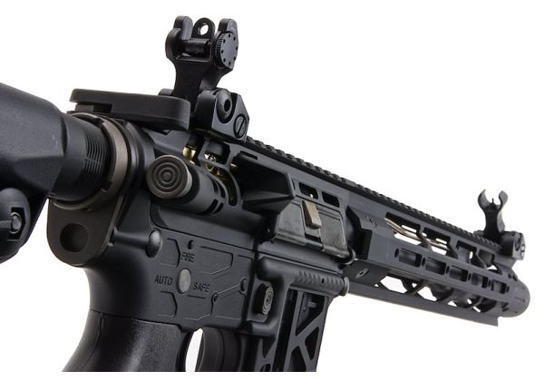King Arms M4 TWS M-Lok バージョン2 カービン エアソフト M4 AEG ライフル - ブラック
