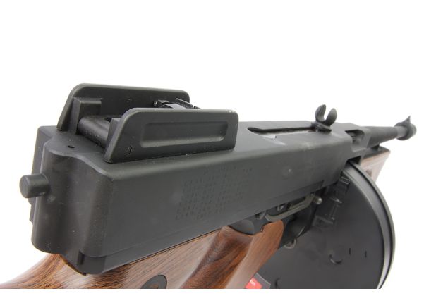 Cyber​​gun トンプソン社ライセンス商品 M1928 シカゴ AEG エアソフト クラシックライフル - 木製パターン (KING ARMS製)
