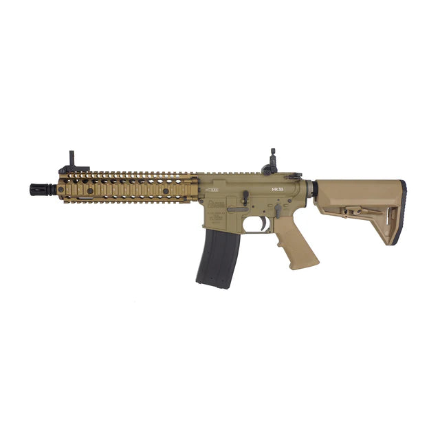 KING ARMS EMG ダニエルディフェンス MK18 MOD.1 GBBR - ダークアース