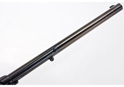 KING ARMS SAA .45 ピースメーカー リボルバー L - 電動(デンドウ)メッキ ブラック (バージョンII、ガス式)

