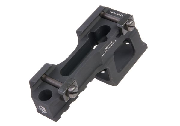KACハイライズマウント（T1/T2エアソフト用赤ドットサイト） - ブラック（Dytac製）