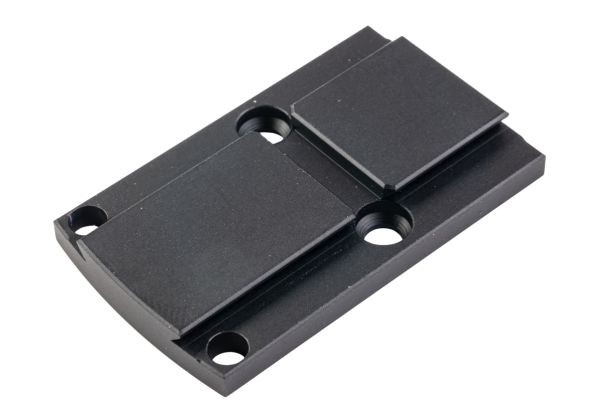 KEKETAC 6061-T6 CNC RMR - ACROアダプタープレート - ブラック