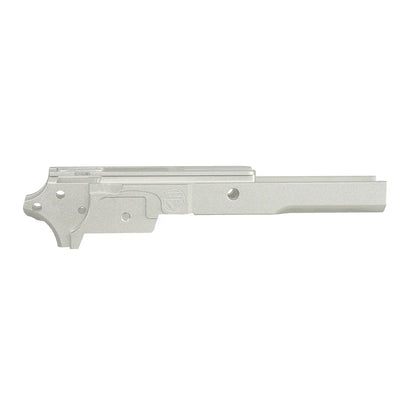 Kung Fu Airsoftアルミミドルフレーム マルイ ハイキャパ 5.1 Airsoft用  (KF51-304) - 銀(ぎん)