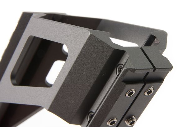 KJ Works ピストルマウント II (KJ Works ASG CZ P-09 用) - ブラック
