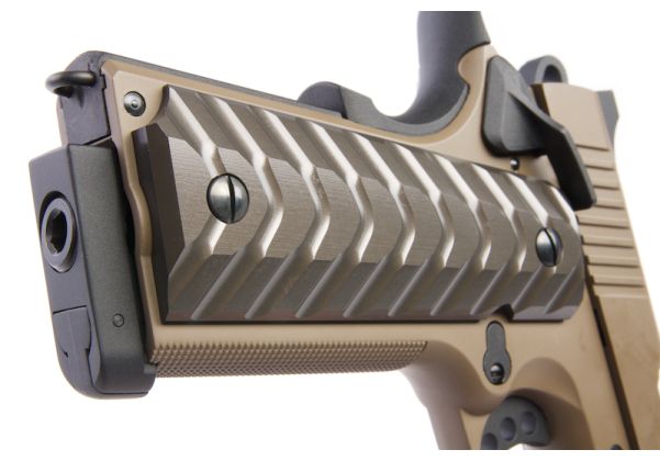 KJ Works 1911 KP-16 CO2 GBB エアソフトピストル - ダークアース
