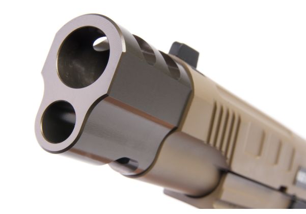 KJ Works 1911 KP-16 GBB エアソフトピストル - ダークアース
