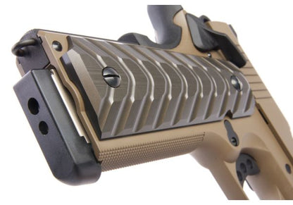 KJ Works 1911 KP-16 GBB エアソフトピストル - ダークアース
