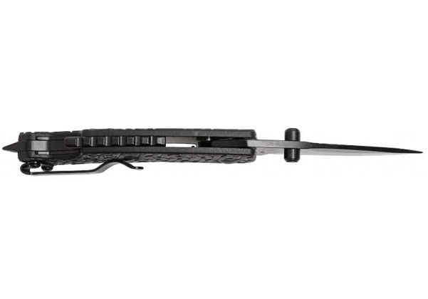 Kershaw シャッフル ライナーロック ポケットナイフ - ブラック (8700BLK)
