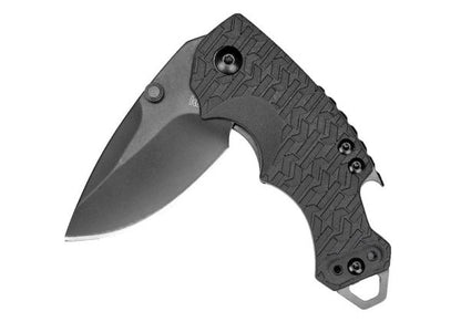 Kershaw シャッフル ライナーロック ポケットナイフ - ブラック (8700BLK)

