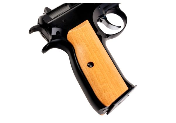 KSC CZ75 ファーストウッドグリップスペシャル GBBエアソフトピストル（日本ABSシステム7バージョン）
