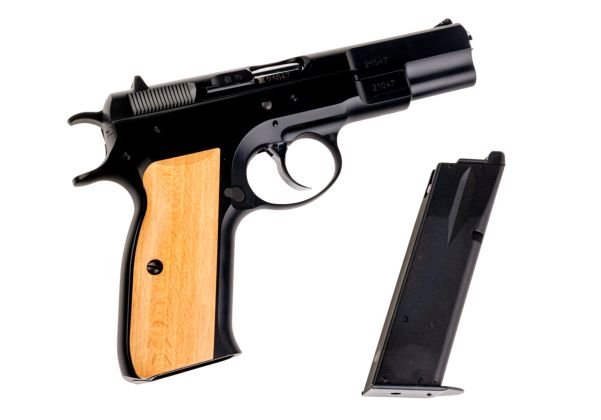 KSC CZ75 ファーストウッドグリップスペシャル GBBエアソフトピストル（日本ABSシステム7バージョン）
