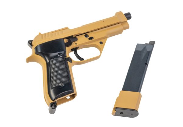 KSC M93R デザートスパルタン GBBピストル（ジャパンシステム7）
