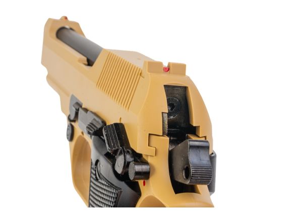KSC M93R デザートスパルタン GBBピストル（ジャパンシステム7）
