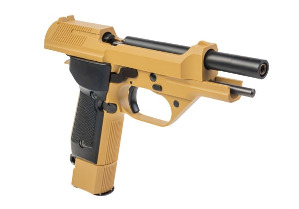 KSC M93R デザートスパルタン GBBピストル（ジャパンシステム7）
