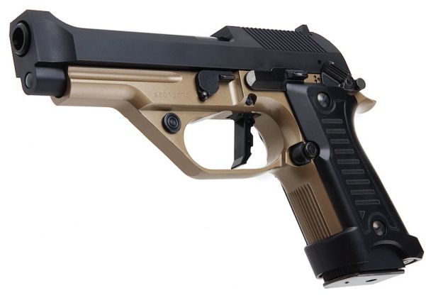 KSC M93RCC コンバットクーリエ デュアルアース ヘビーウェイト グリーンガス エアソフトピストル（日本システム7バージョン）
