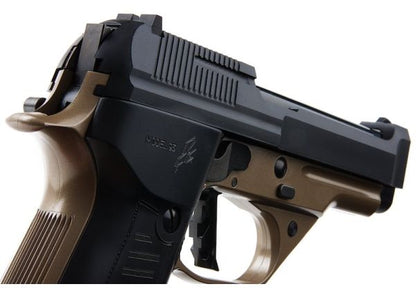 KSC M93RCC コンバットクーリエ デュアルアース ヘビーウェイト グリーンガス エアソフトピストル（日本システム7バージョン）

