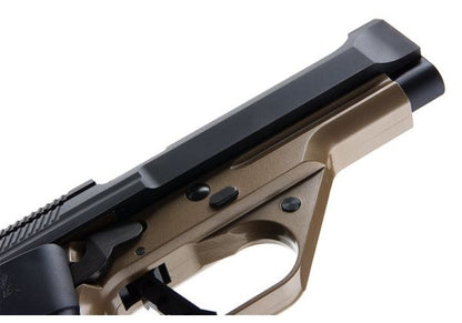 KSC M93RCC コンバットクーリエ デュアルアース ヘビーウェイト グリーンガス エアソフトピストル（日本システム7バージョン）
