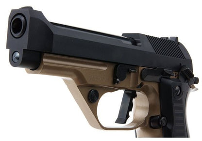 KSC M93RCC コンバットクーリエ デュアルアース ヘビーウェイト グリーンガス エアソフトピストル（日本システム7バージョン）
