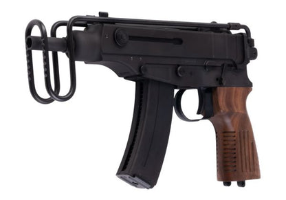 KSC Vz61 ウォールナットグリップ カスタム HW ガス式エアソフトSMG（システム7 ジャパンバージョン）
