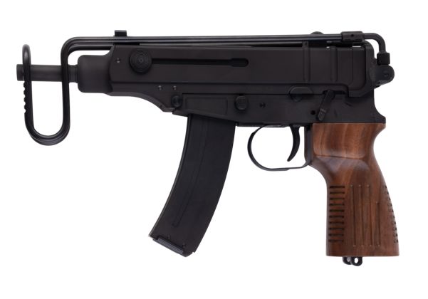 KSC Vz61 ウォールナットグリップ カスタム HW ガス式エアソフトSMG（システム7 ジャパンバージョン）
