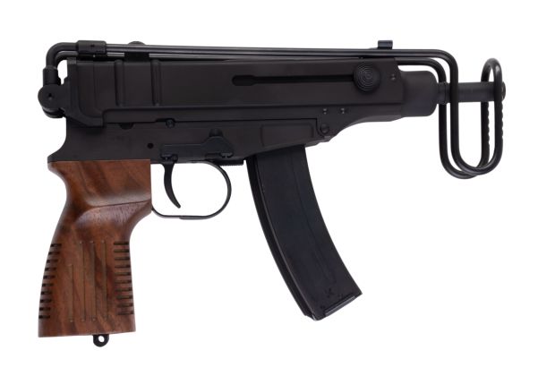 KSC Vz61 ウォールナットグリップ カスタム HW ガス式エアソフトSMG（システム7 ジャパンバージョン）
