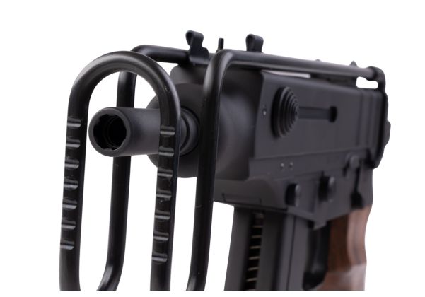 KSC Vz61 ウォールナットグリップ カスタム HW ガス式エアソフトSMG（システム7 ジャパンバージョン）
