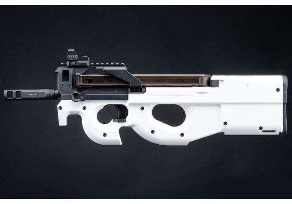 KRYTAC P90 エアソフト電動ライフル（カスタムエディション、アルパイン、EMG製）
