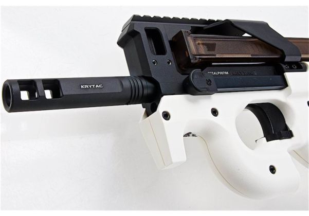 KRYTAC P90 エアソフト電動ライフル（カスタムエディション、アルパイン、EMG製）
