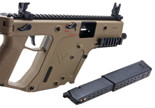 KRYTAC KRISS VECTOR GBB SMG - FDE – AIRSOFT GOGO