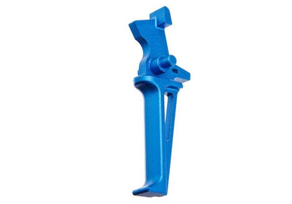 KRYTAC CMC フラットトリガーアセンブリー CNC加工 Krytac AEG用 - アルマイトブルー
