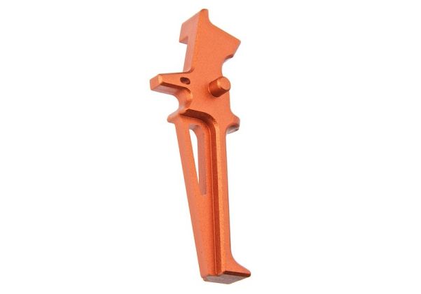 KRYTAC CMC フラットトリガーアセンブリー CNC加工 Krytac AEGエアソフト用 - アルマイトオレンジ
