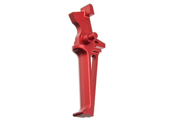 KRYTAC CMC フラットトリガーアセンブリー CNC加工 Krytac AEG用 - アルマイト赤
