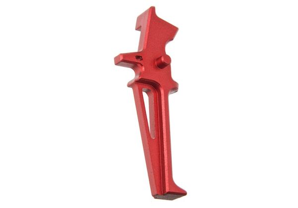 KRYTAC CMC フラットトリガーアセンブリー CNC加工 Krytac AEG用 - アルマイト赤

