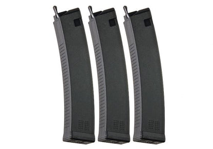 KWA QRF MOD.1 マガジン（80発装填な電動ガン用マガジン、3個セット）
