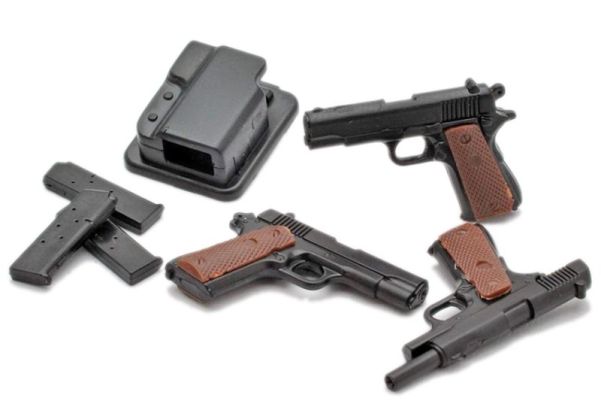 Little Armory トミーテック LA015 M1911A1 & コマンダータイプ ミニガン (1/12スケール)
