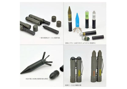 Little Armory トミーテック LA073 カール・グスタフ 84mm M2 ミニガン (1/12スケール)
