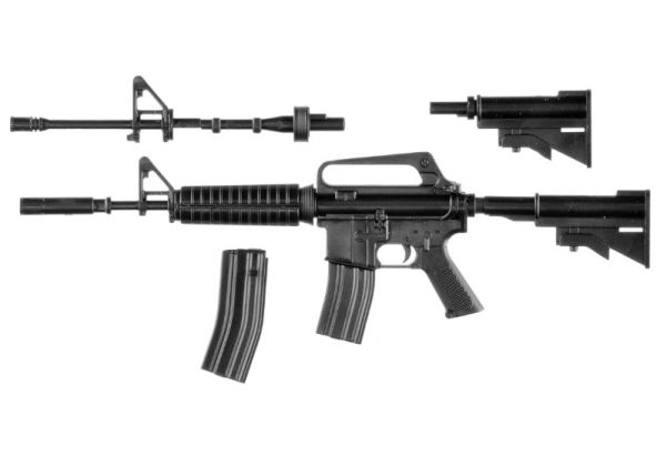 Little Armory トミーテック LA080 XM177E2 / M653型ミニガン（1/12スケール）
