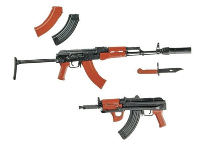 Little Armory トミーテック LA079 AKMS & AKMSUタイプ ミニガン (1/12スケール)
