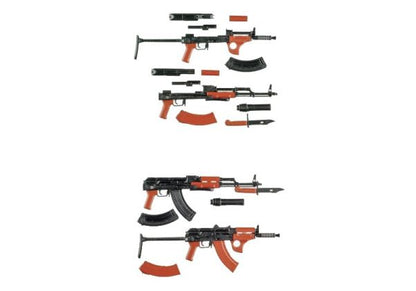 Little Armory トミーテック LA079 AKMS & AKMSUタイプ ミニガン (1/12スケール)
