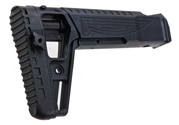 LCT AK19 (LCK-19) 伸縮式固定ストック - ブラック
