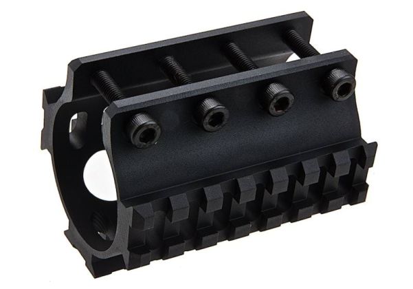 LCT AS VAL / VSS 75mm サプレッサーレイル - ブラック
