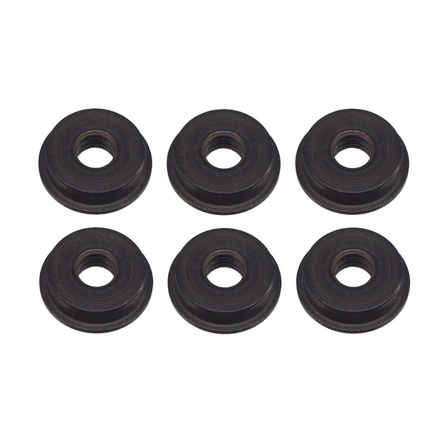 Leopard  3*8mm 機械加工スチールブッシング（AEG(機械の)メカボックス用）（3X8-ブラック）
