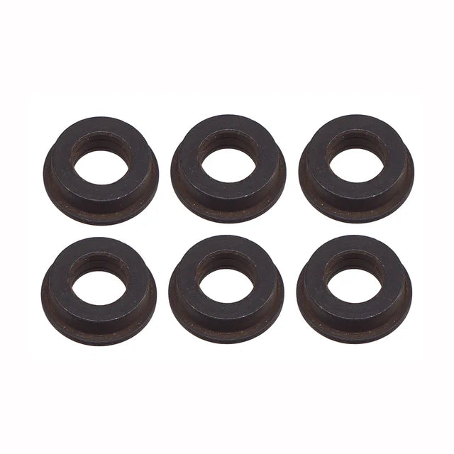 Leopard  4*7mm 機械加工スチールブッシング（AEG(機械の)メカボックス用）（4X7-ブラック）
